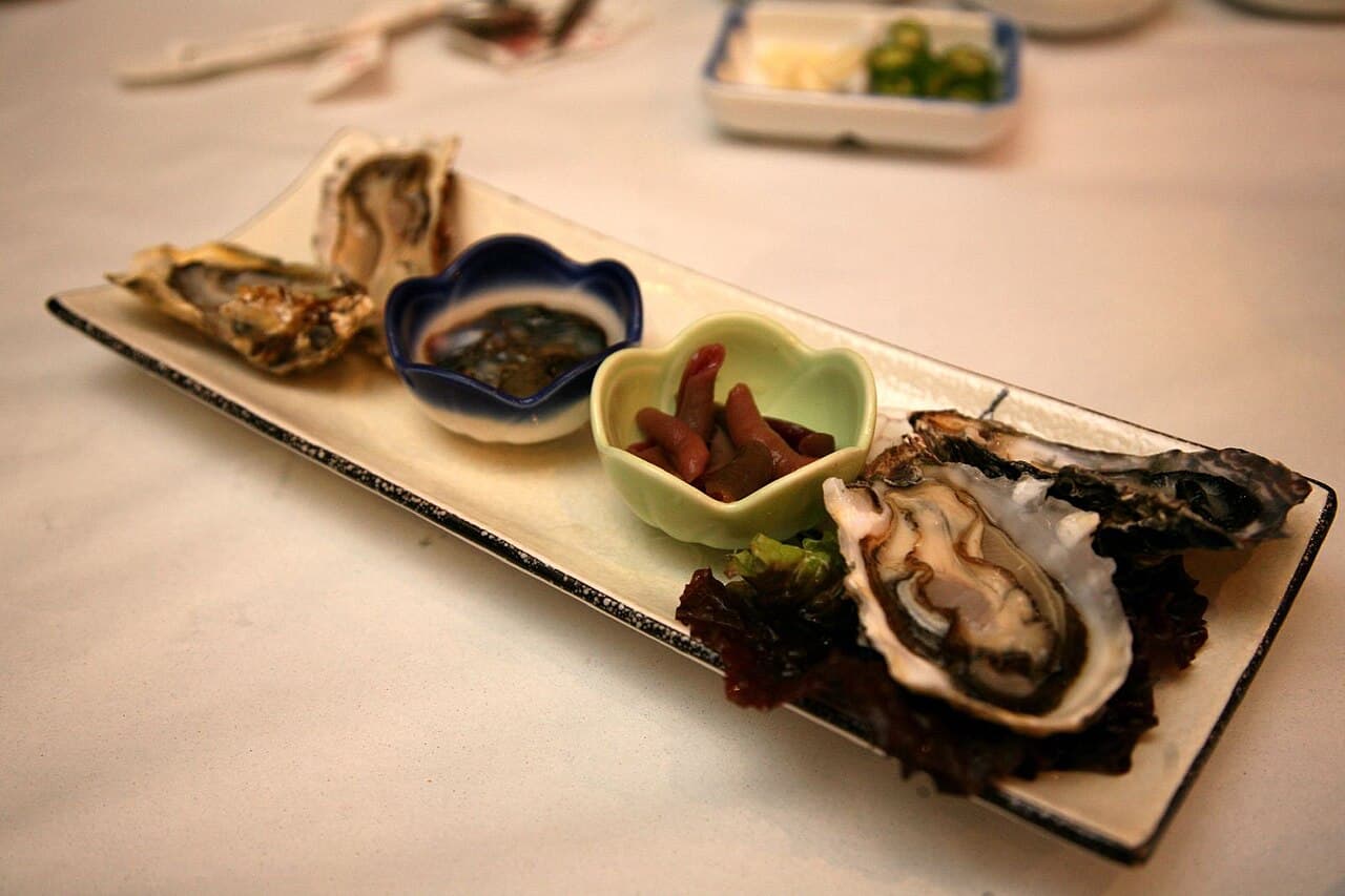Busan seafood and hoe