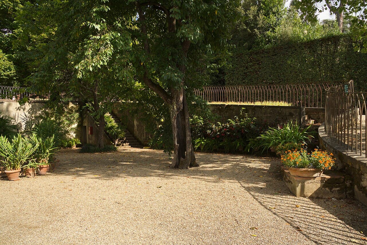 The Boboli Gardens behind the Pitti Palace in Florence