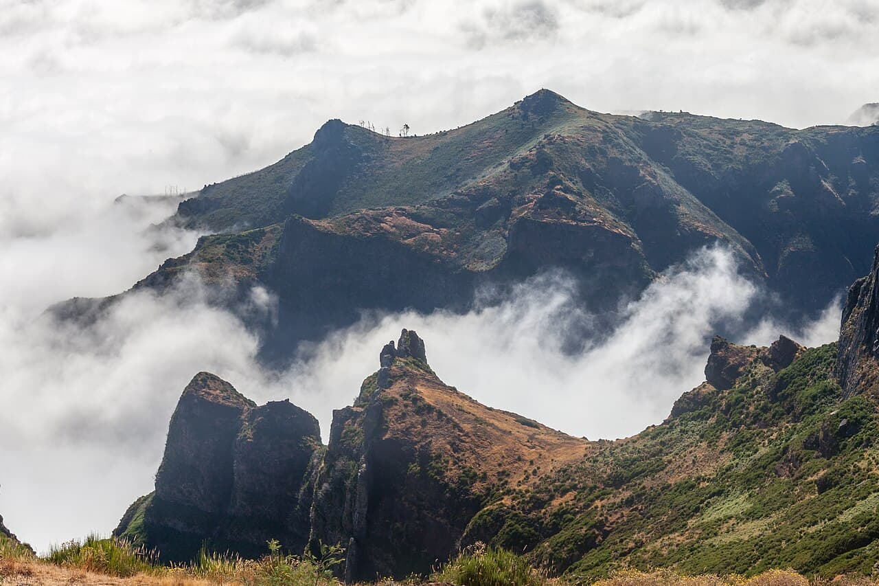 Pico do Arieiro above the clouds, Madeira