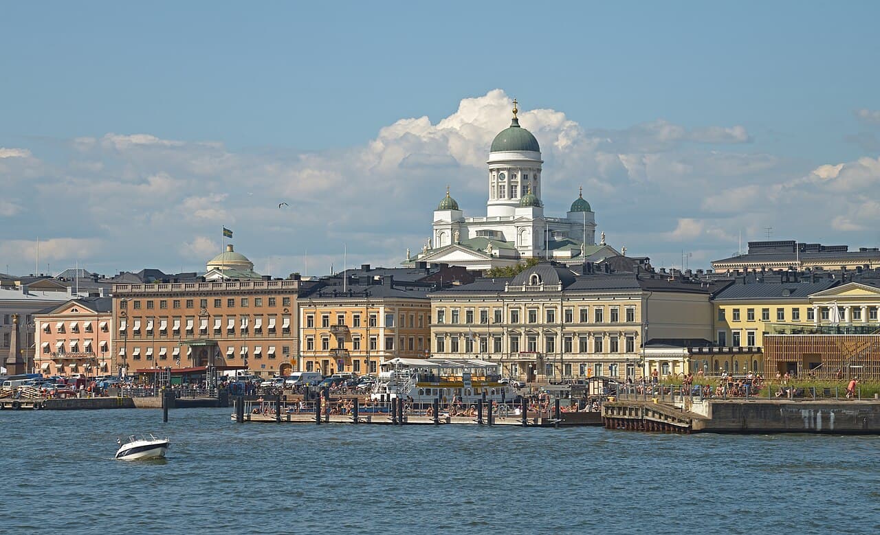Market Square and harbour, Helsinki