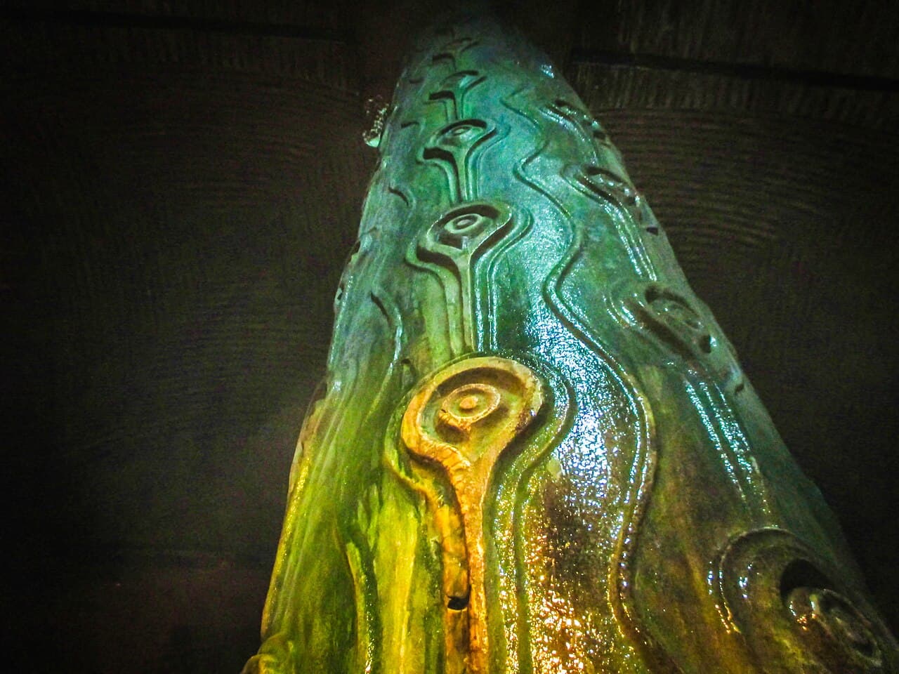 Columns in the Basilica Cistern, Istanbul