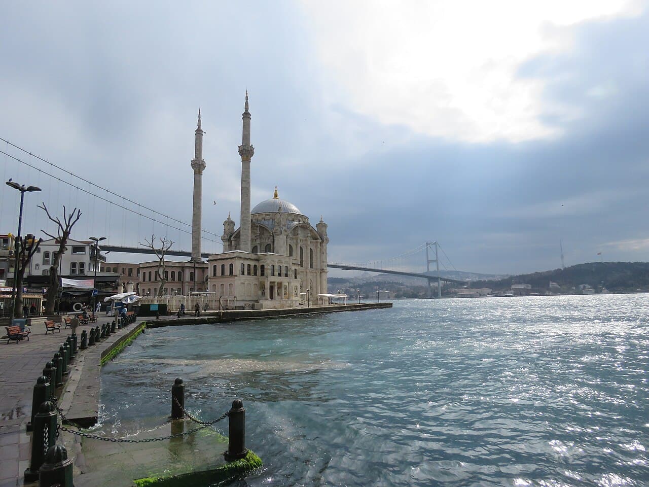 Ortaköy Mosque and the Bosphorus Bridge, Istanbul