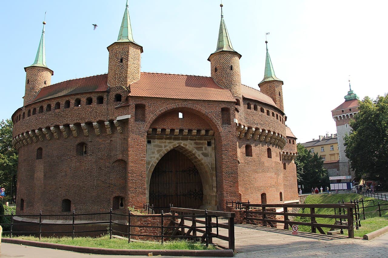 The Barbican fortress in Kraków