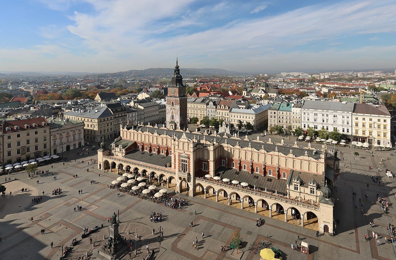 The Cloth Hall (Sukiennice) on Kraków's main square