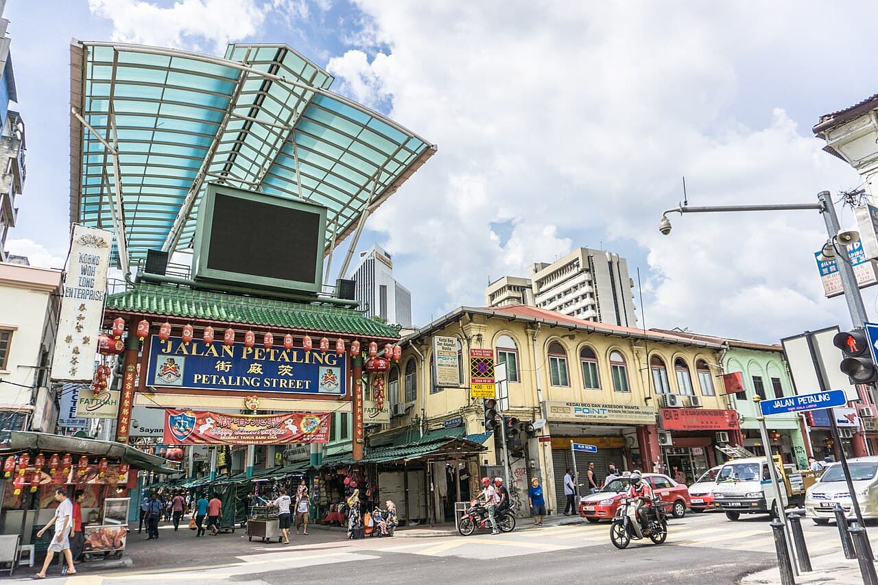 Petaling Street market in Chinatown, Kuala Lumpur