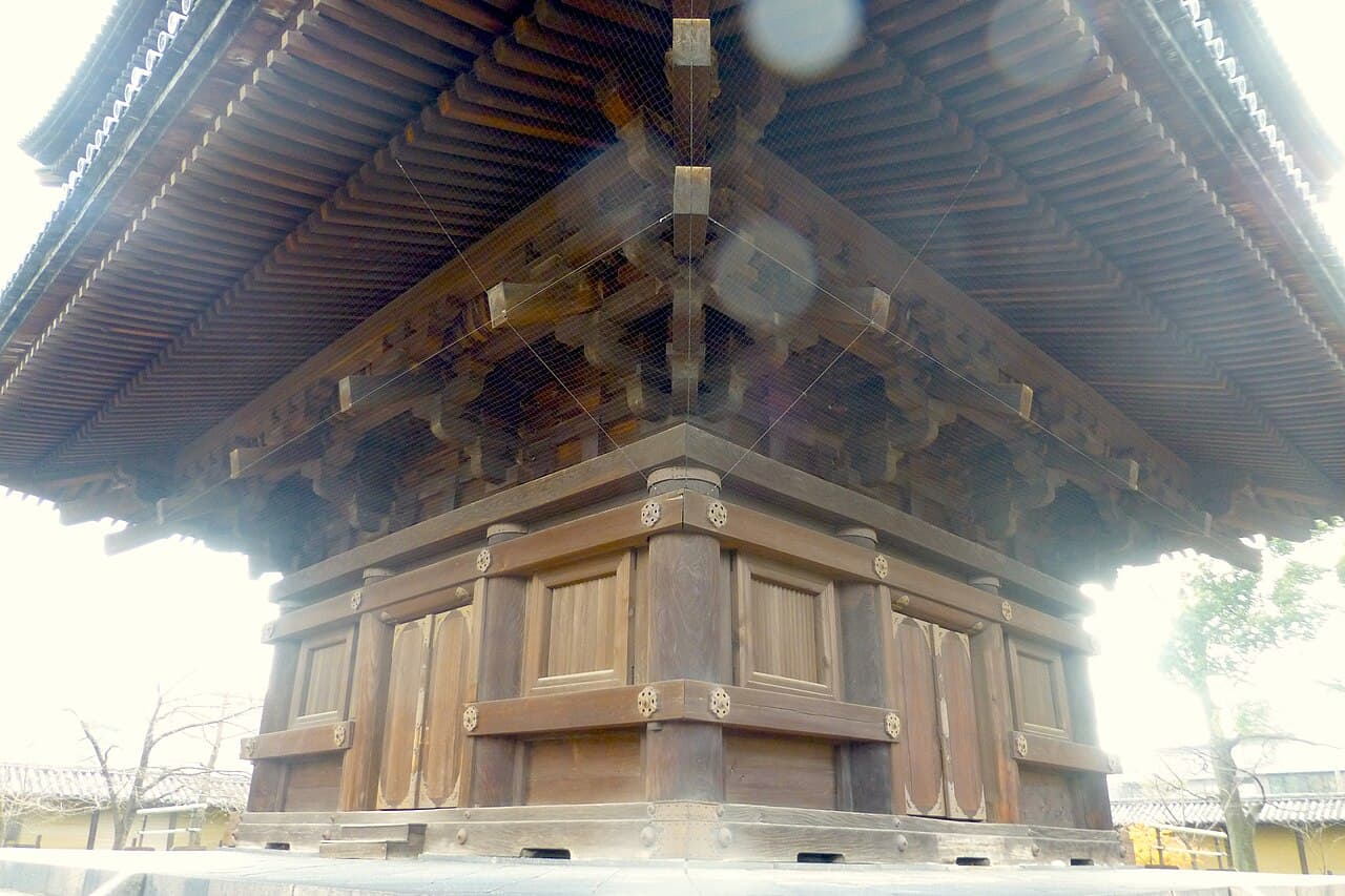 The To-ji Pagoda, Kyoto