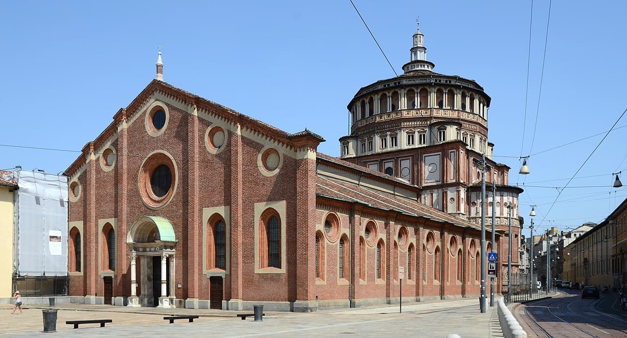Santa Maria delle Grazie, home of the Last Supper, Milan