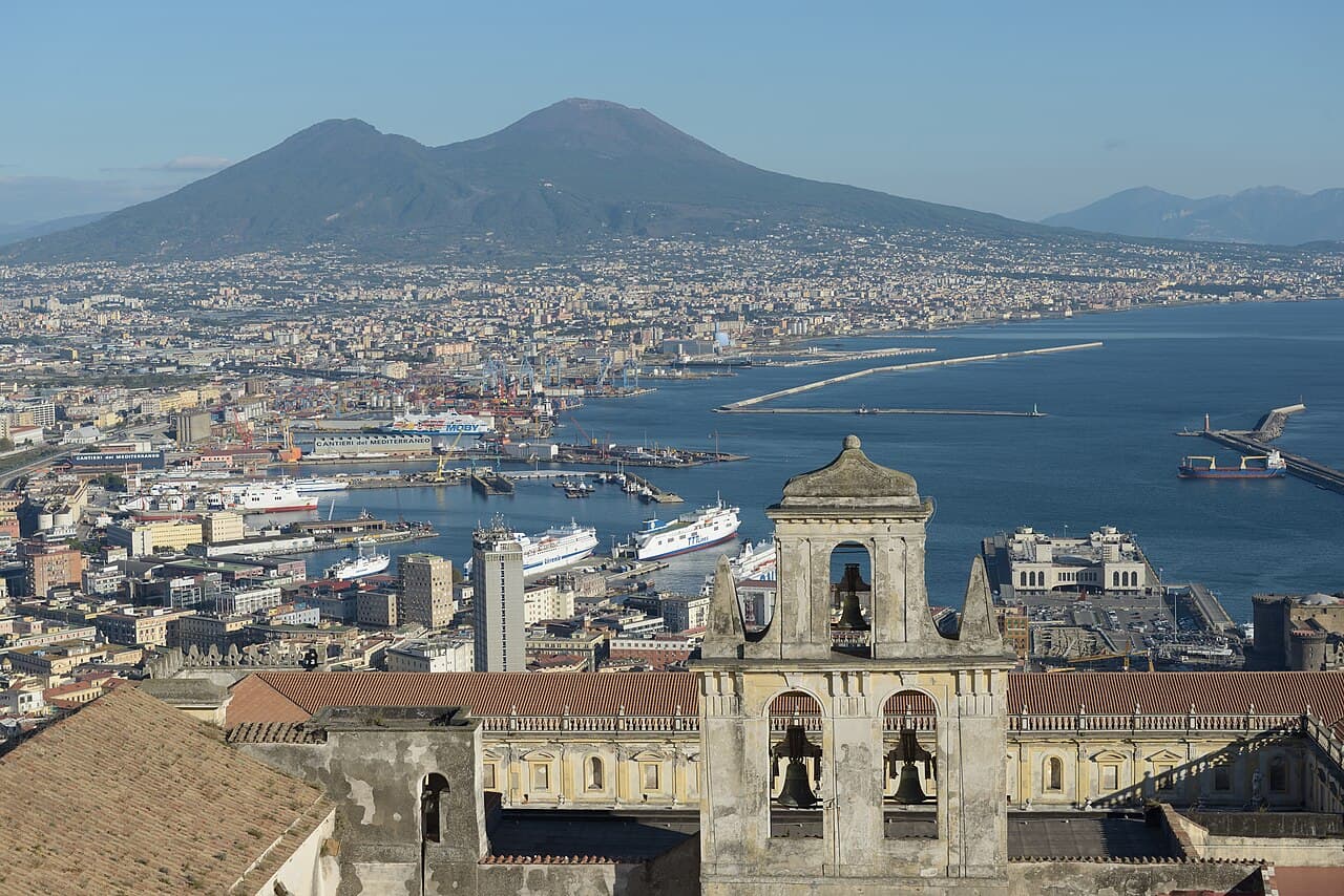 View over Naples from Castel Sant'Elmo