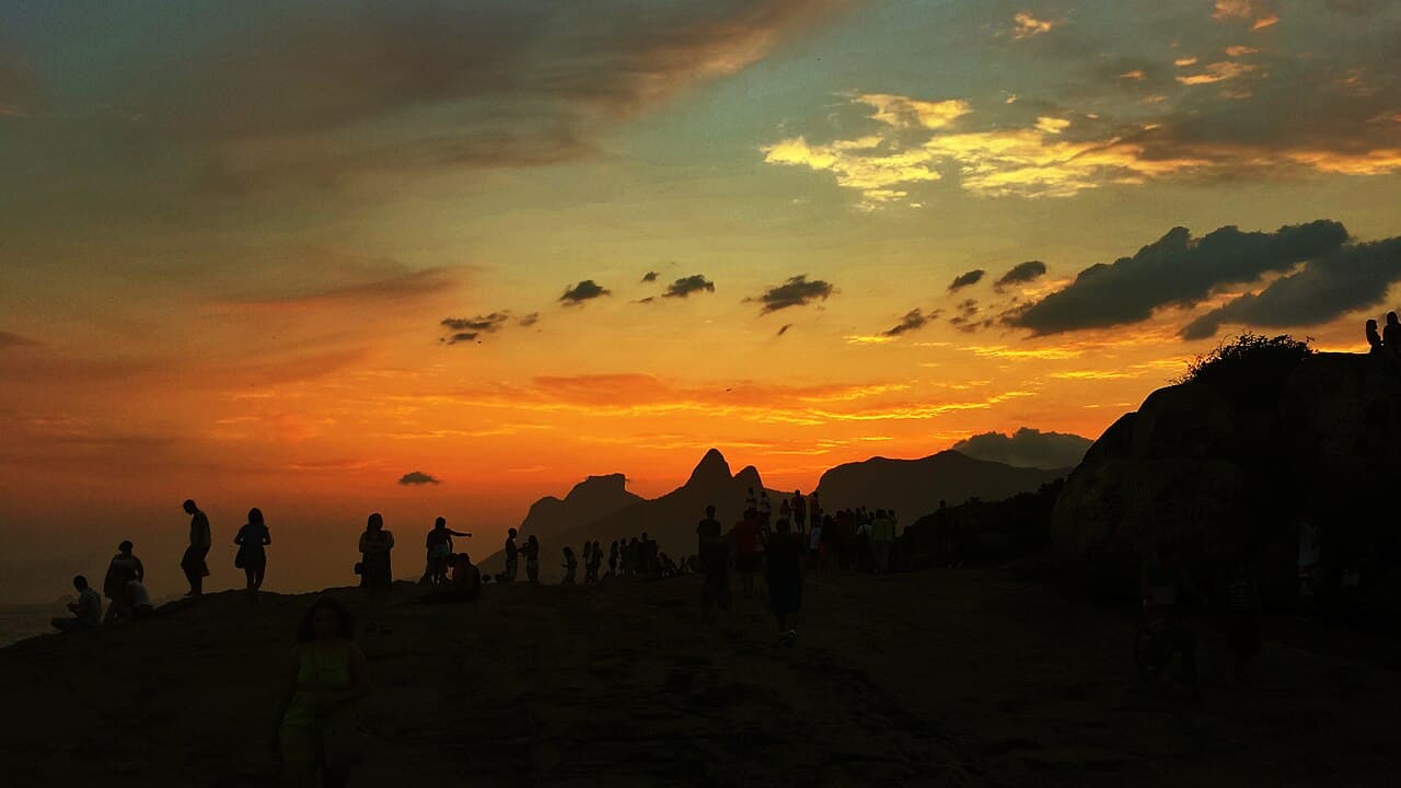 Sunset at Arpoador, Rio de Janeiro