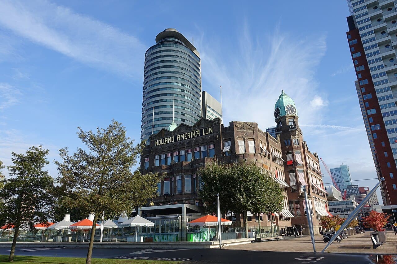 Hotel New York on the Wilhelminapier, Rotterdam