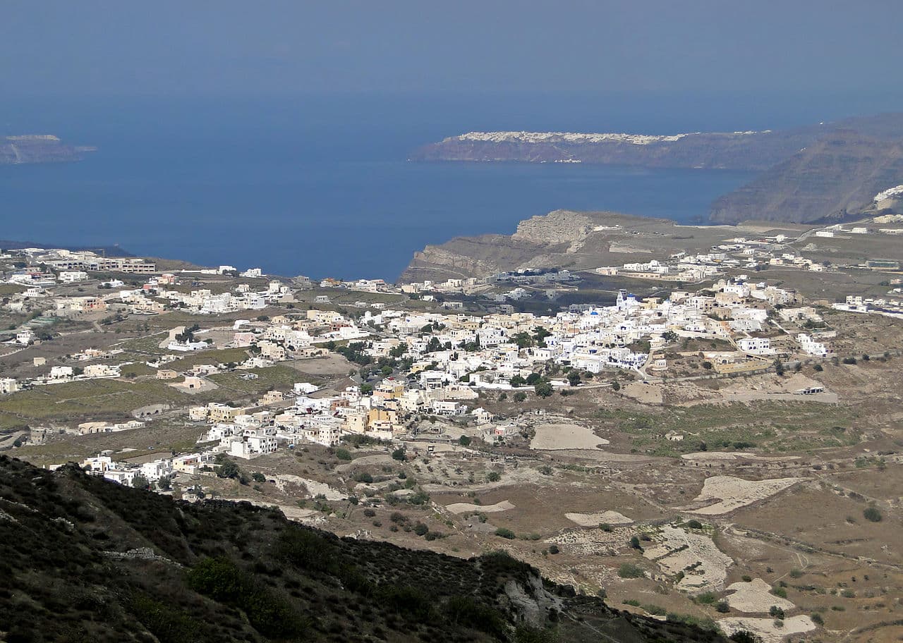 Pyrgos village, Santorini