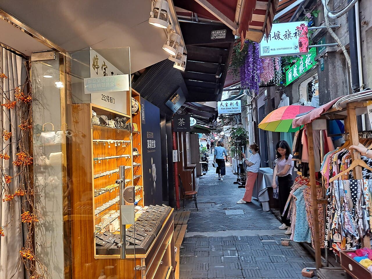 Tianzifang lanes, Shanghai