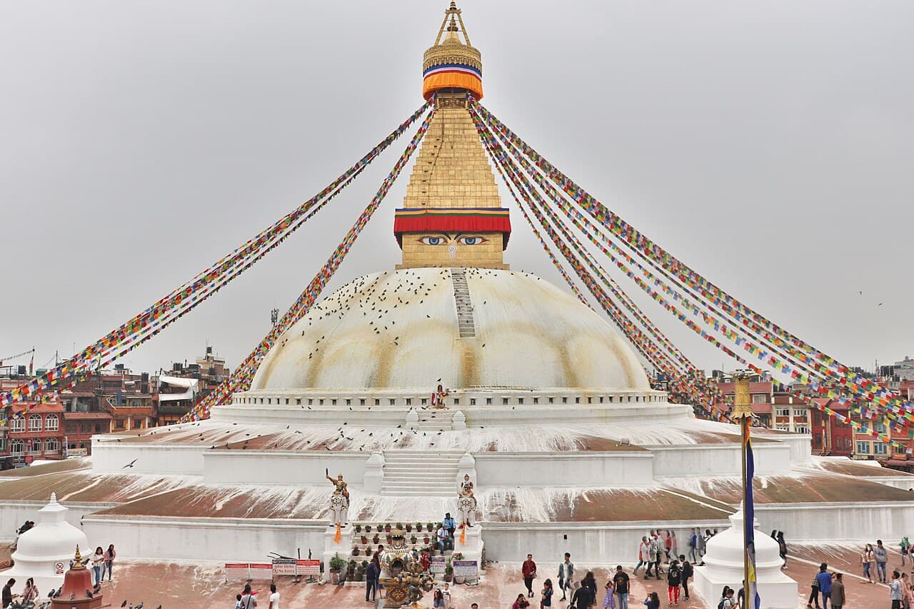 Streets of Boudhanath, Kathmandu