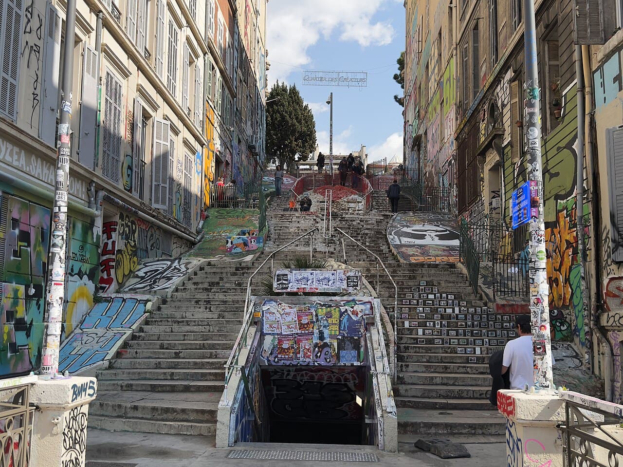 Streets of Cours Julien, Marseille