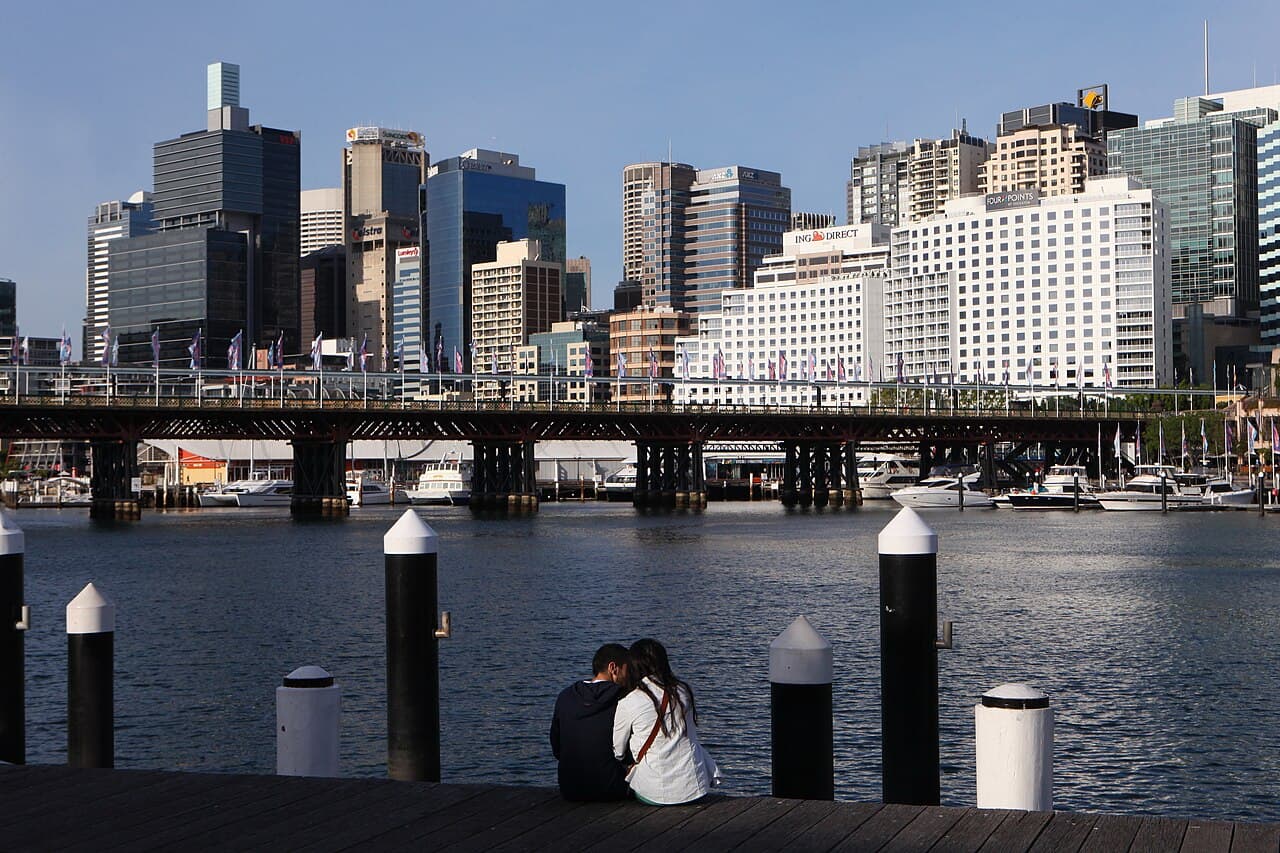 Streets of Darling Harbour & Barangaroo, Sydney