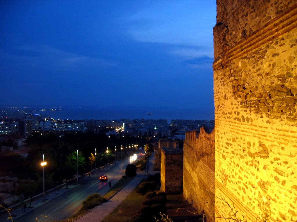 Streets of Ano Poli (Upper Town), Thessaloniki