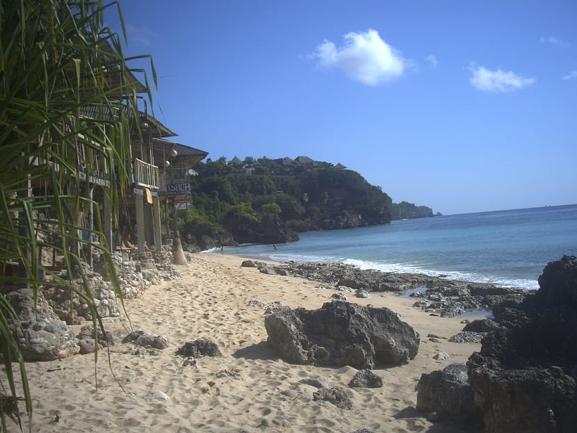 A hidden beach on the Bukit peninsula, Bali