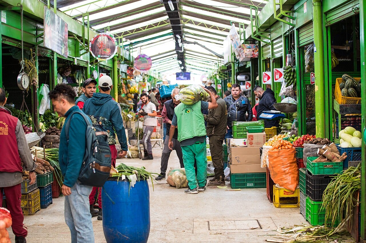 Paloquemao market, Bogotá