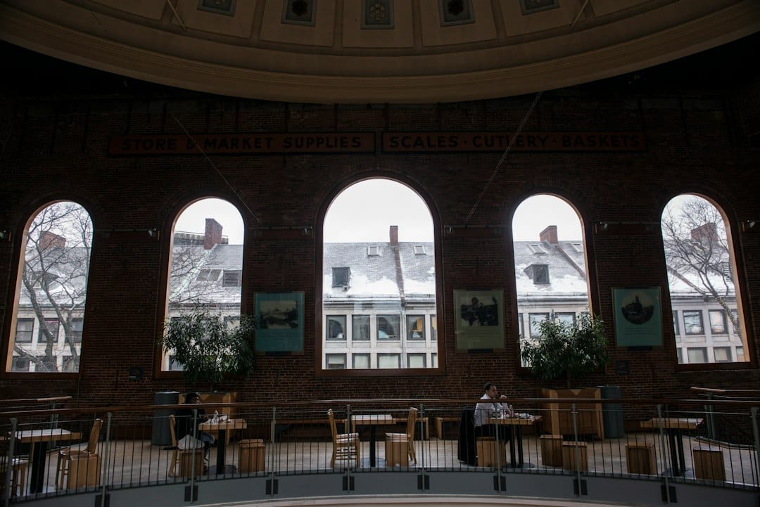 Quincy Market and Faneuil Hall in Boston