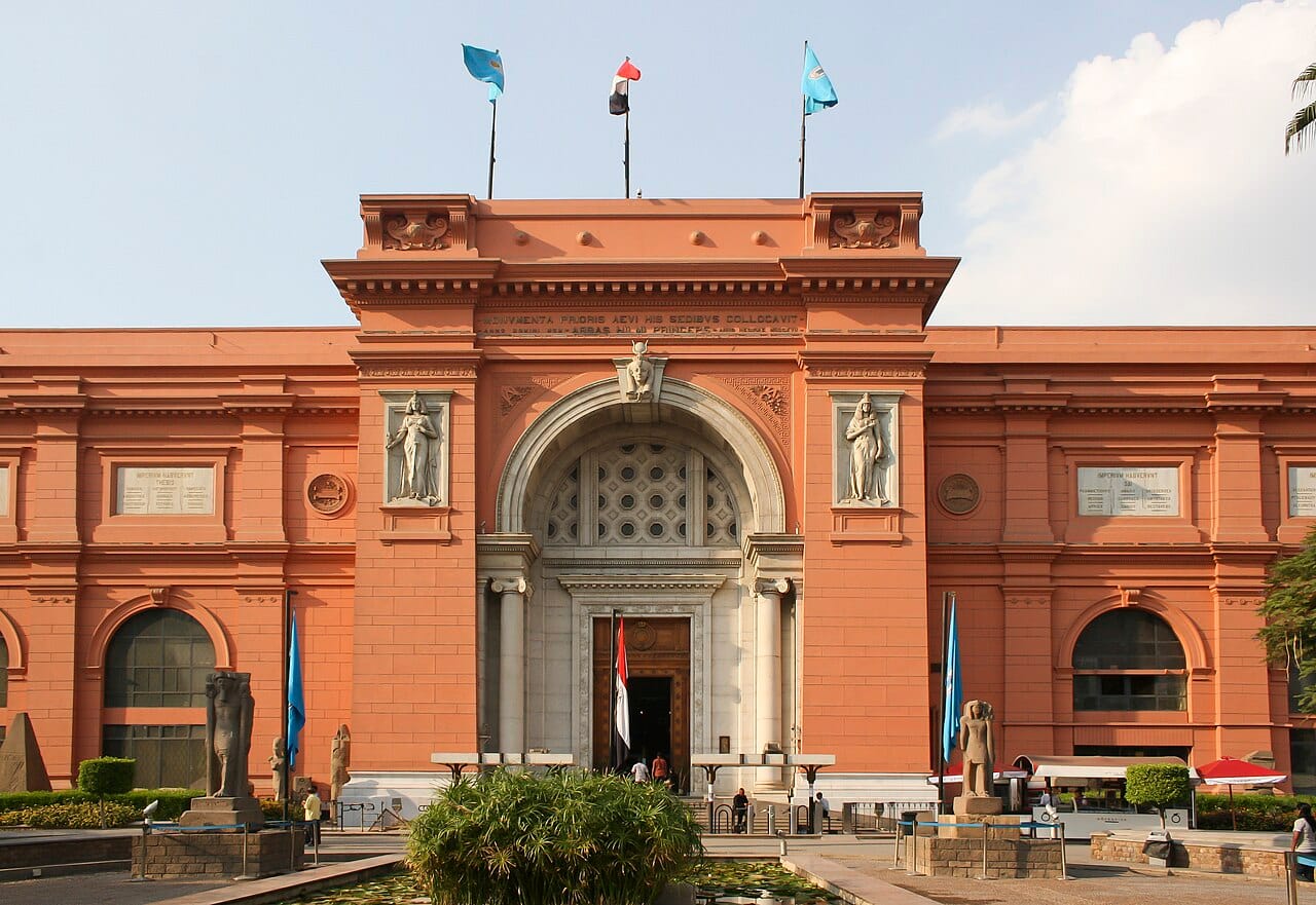 The Egyptian Museum on Tahrir Square, Cairo