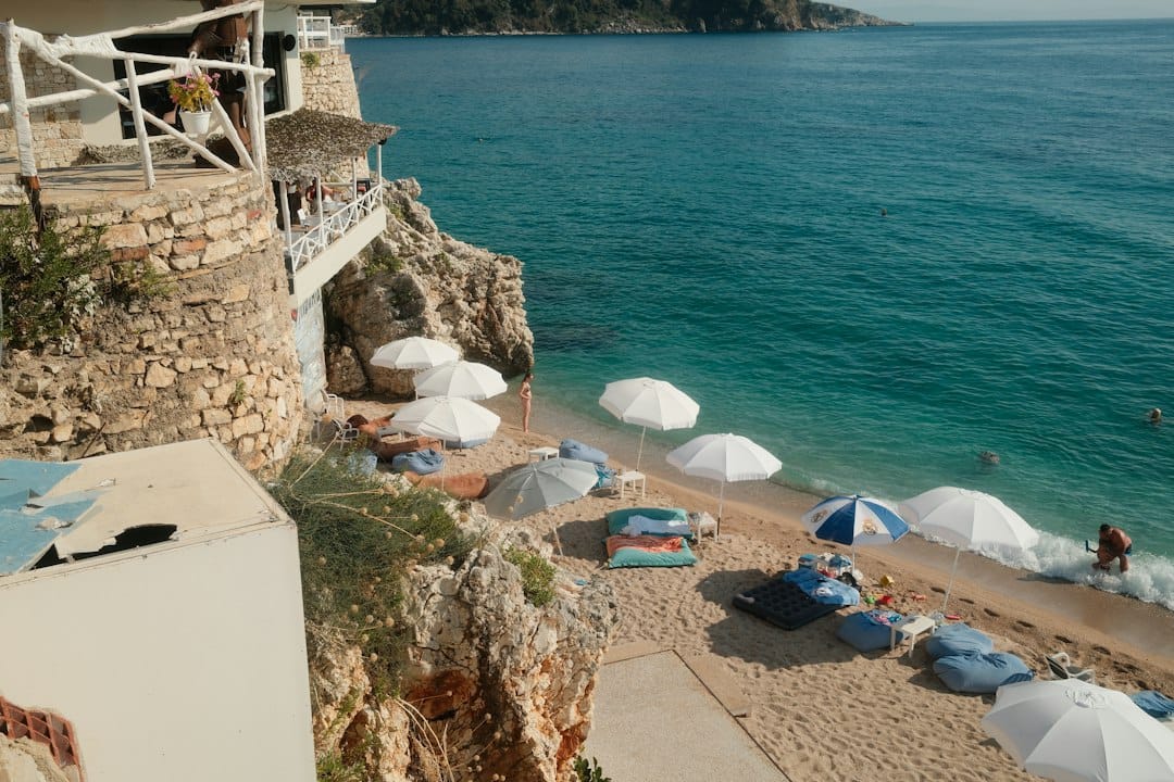 A Croisette beach club with rosé, Cannes