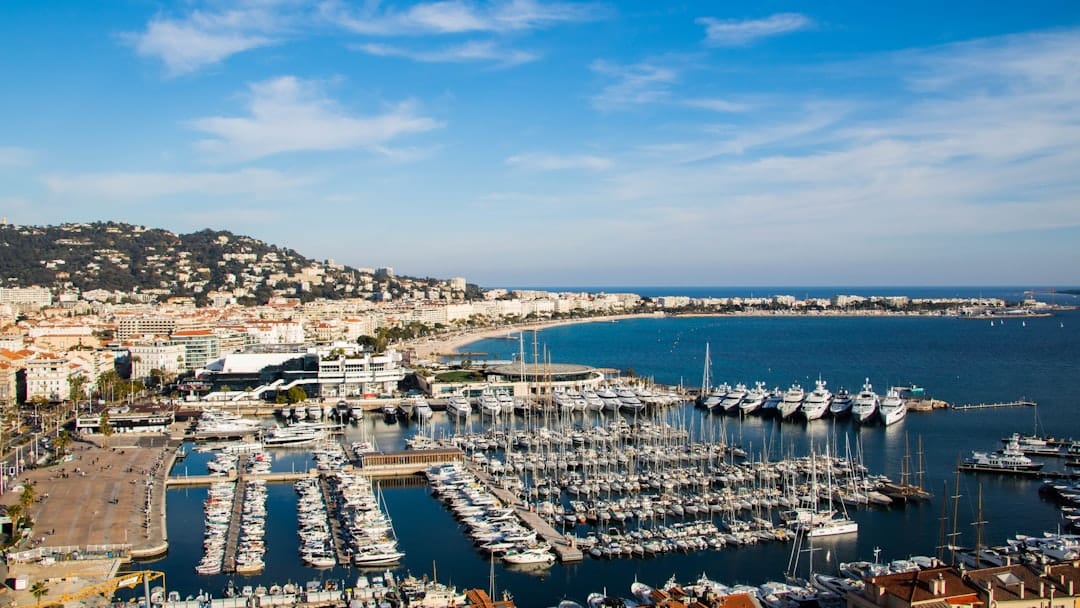 The Vieux Port harbour, Cannes