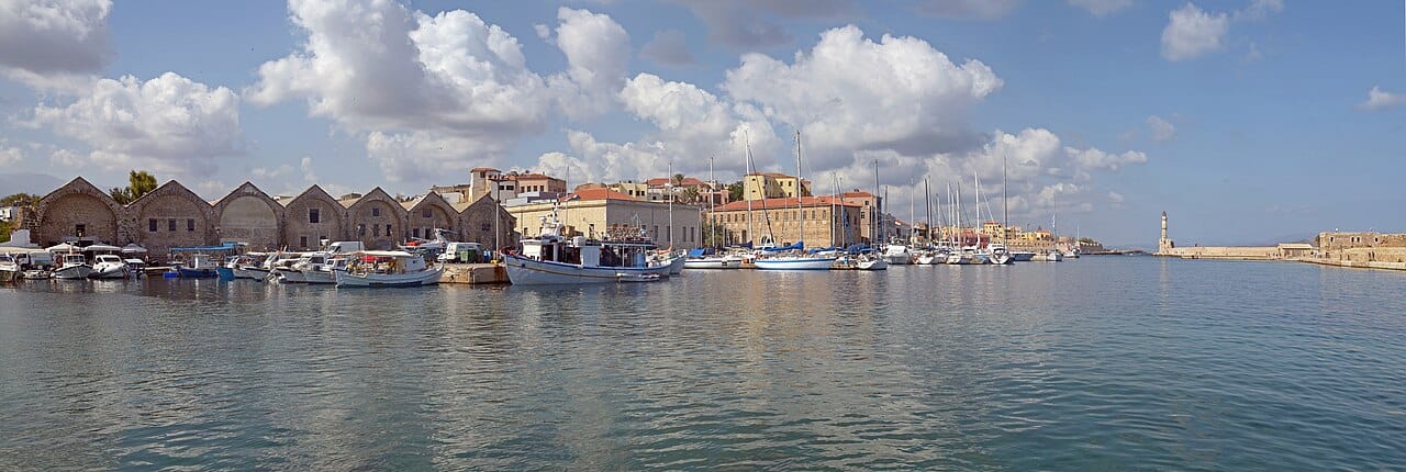 The Venetian lighthouse of Chania