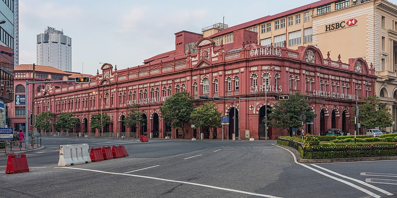 The Fort district, Colombo