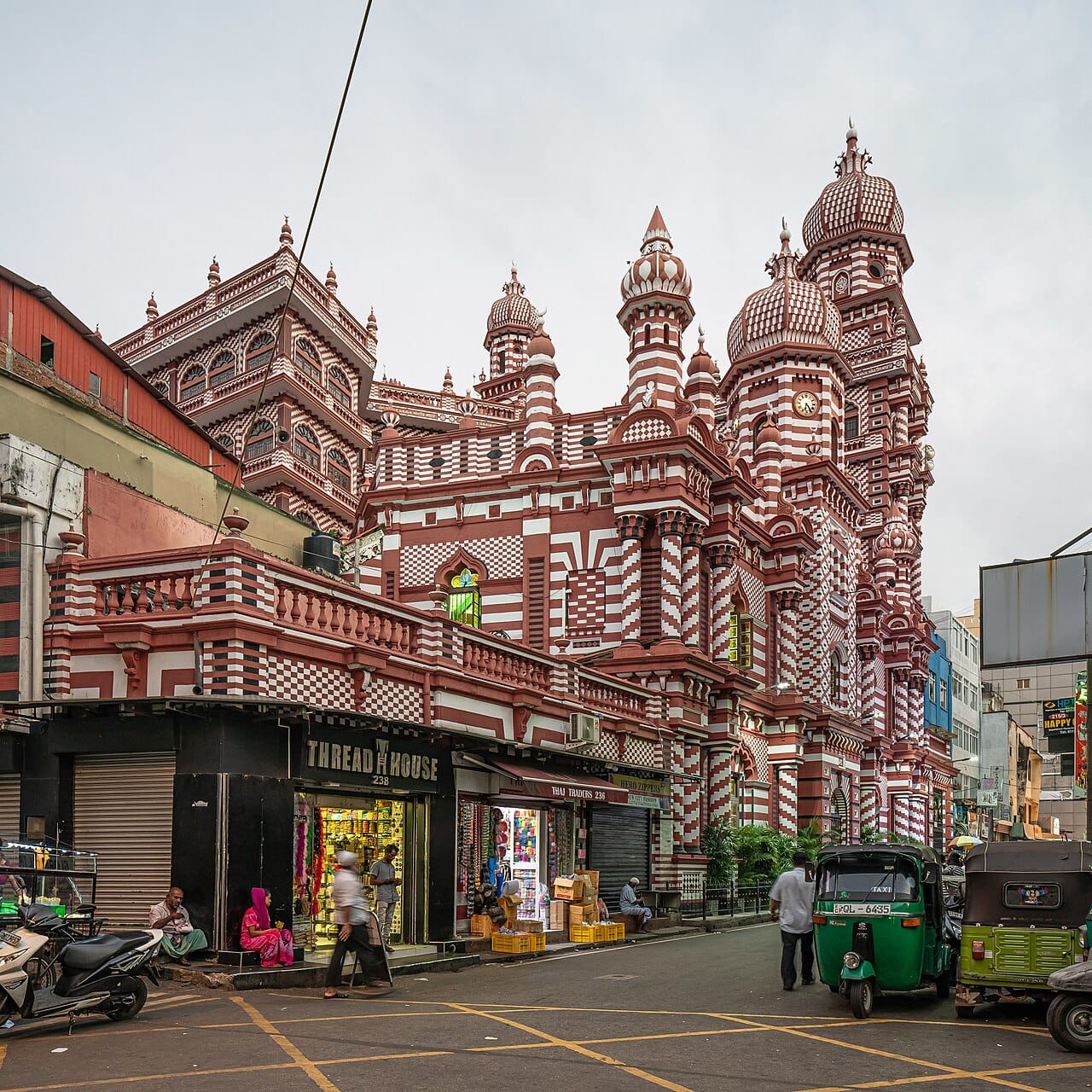 Jami Ul-Alfar Red Mosque, Colombo