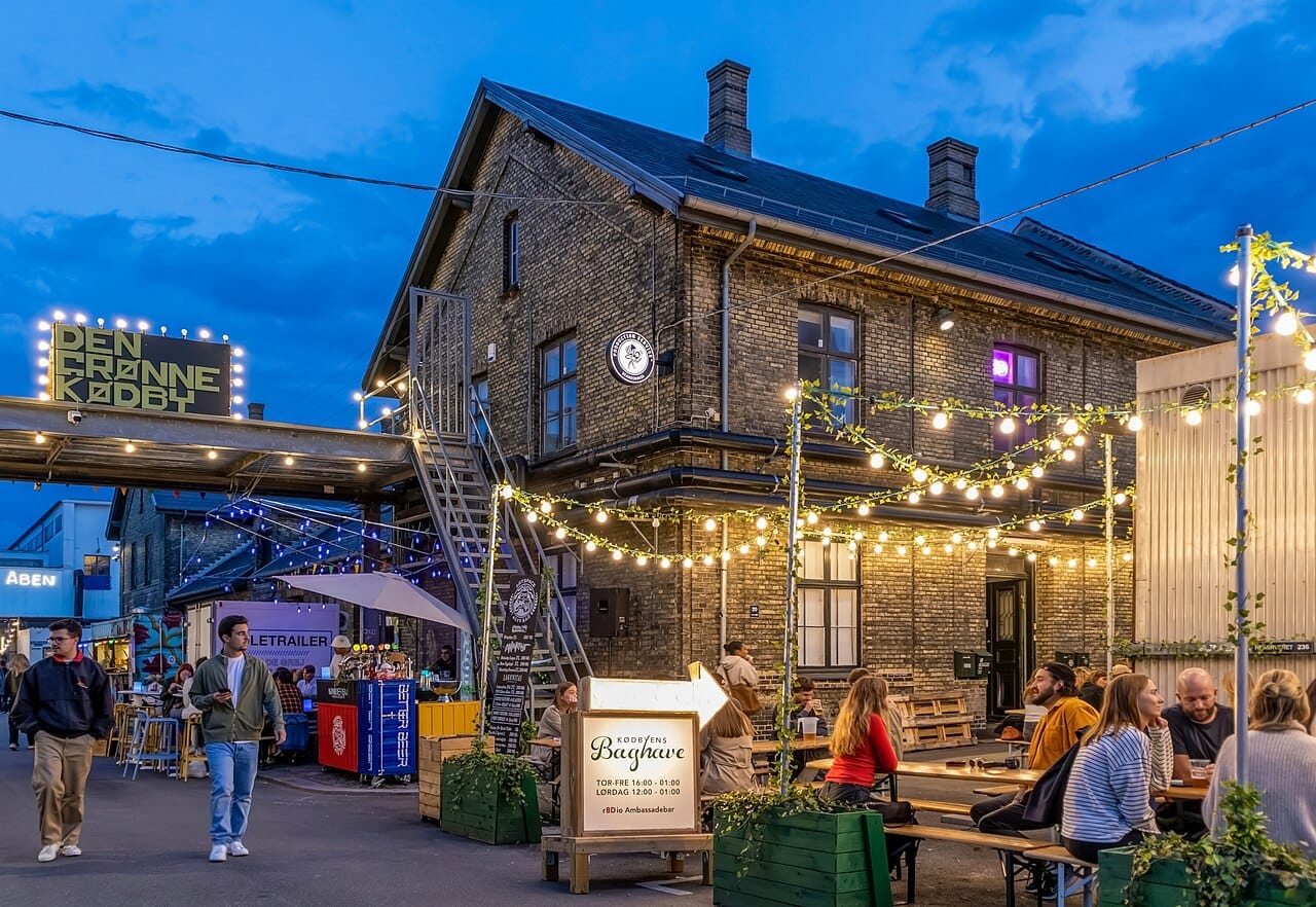 Bars in the Meatpacking District, Vesterbro, Copenhagen