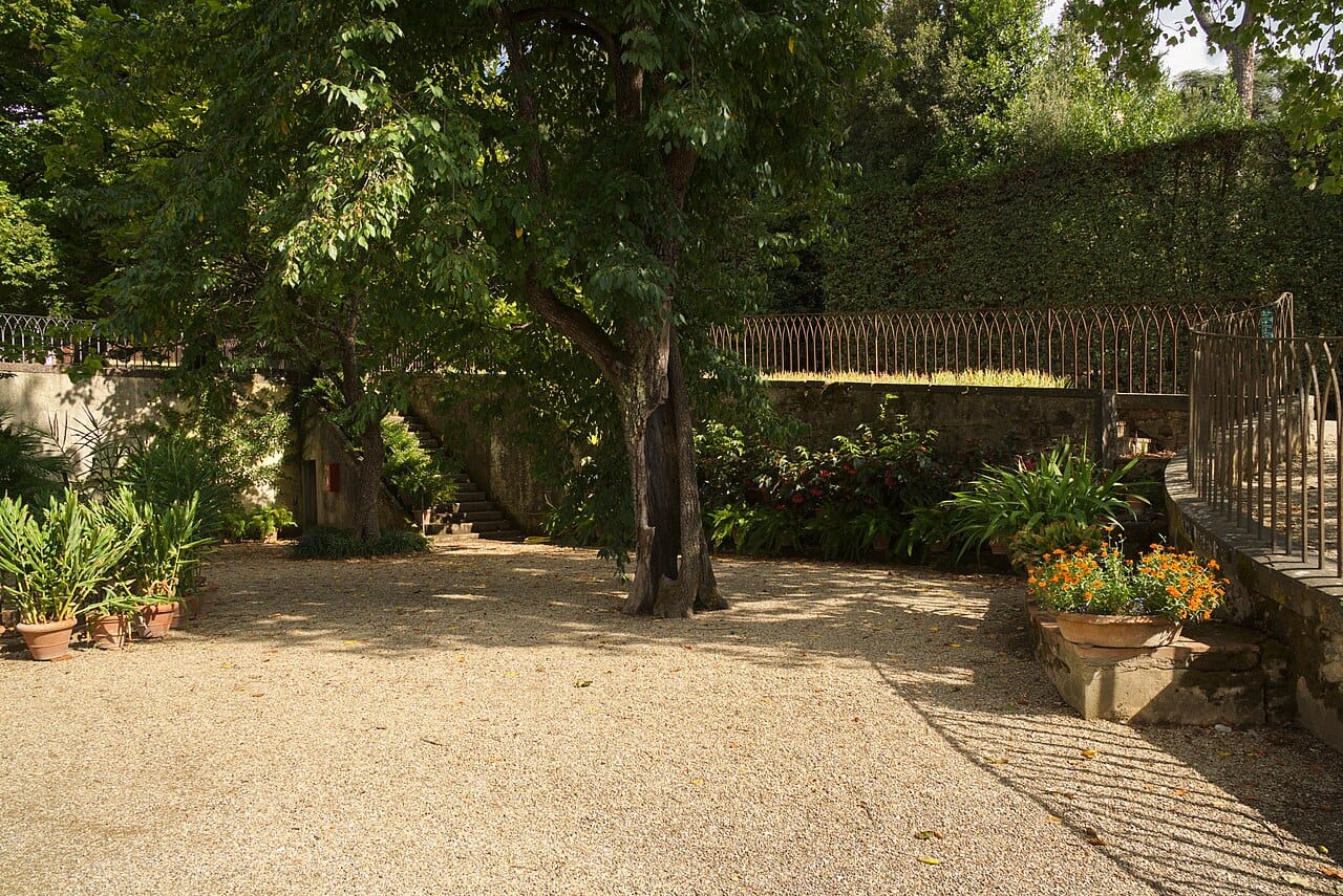 The Boboli Gardens behind the Pitti Palace in Florence