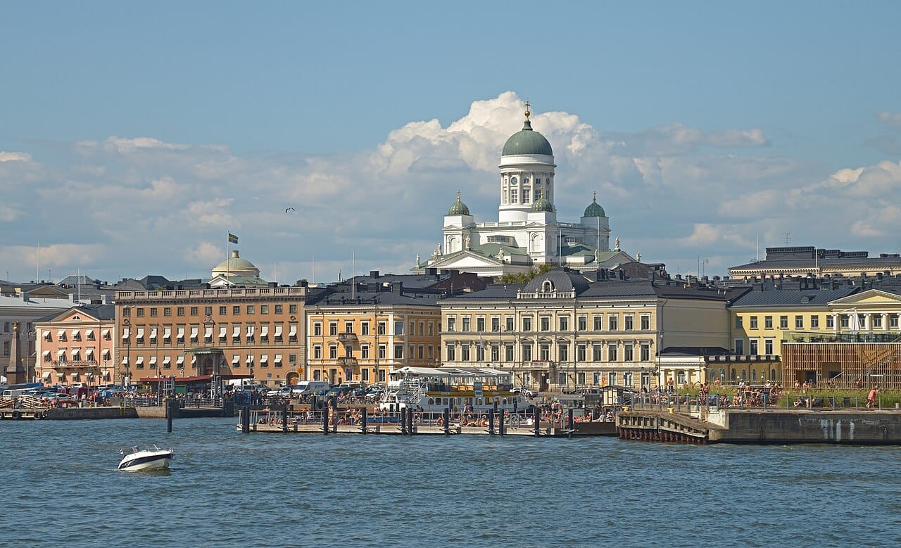 Market Square and harbour, Helsinki