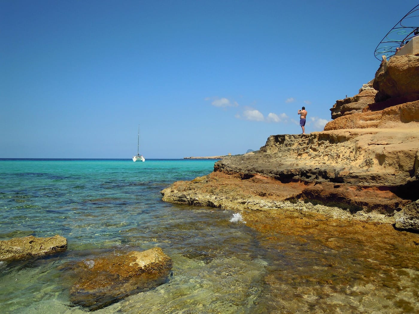 Streets of Sant Antoni (San Antonio), Ibiza