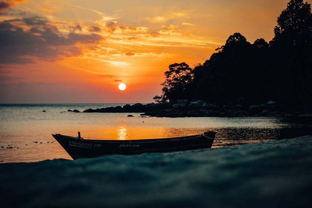 A sunset longtail cruise among the Krabi karsts