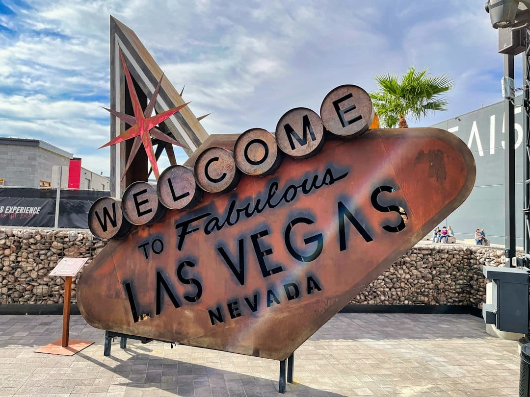 Immersive neon art at AREA15 in Las Vegas