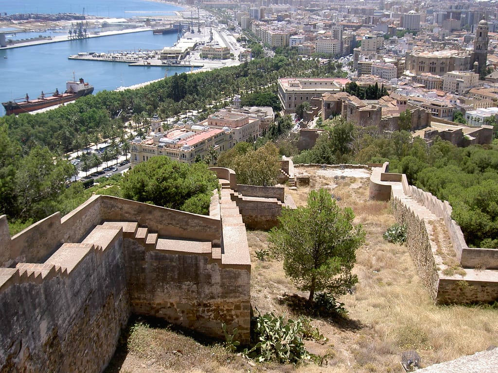 Gibralfaro Castle above Málaga