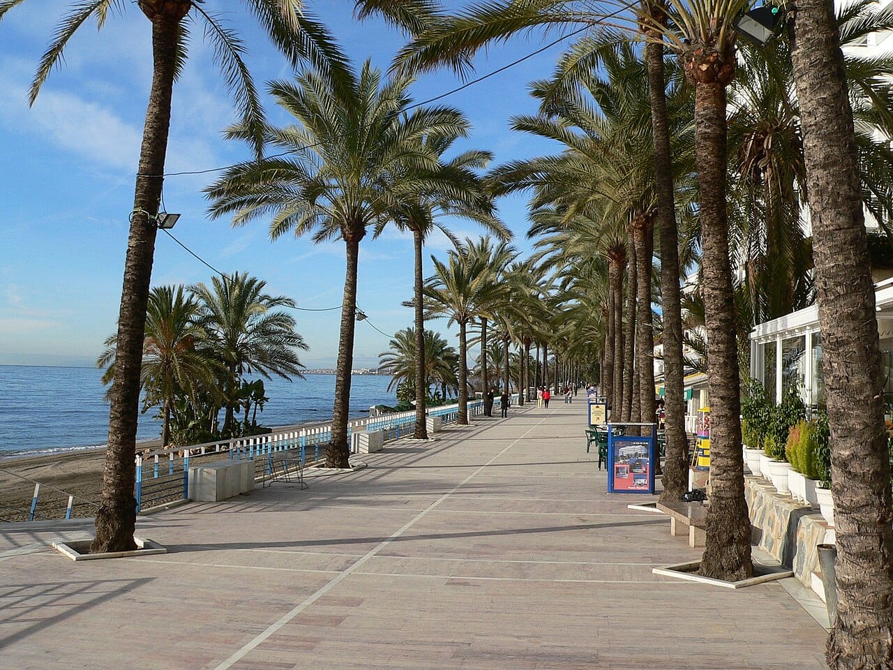 Streets of The Golden Mile, Marbella