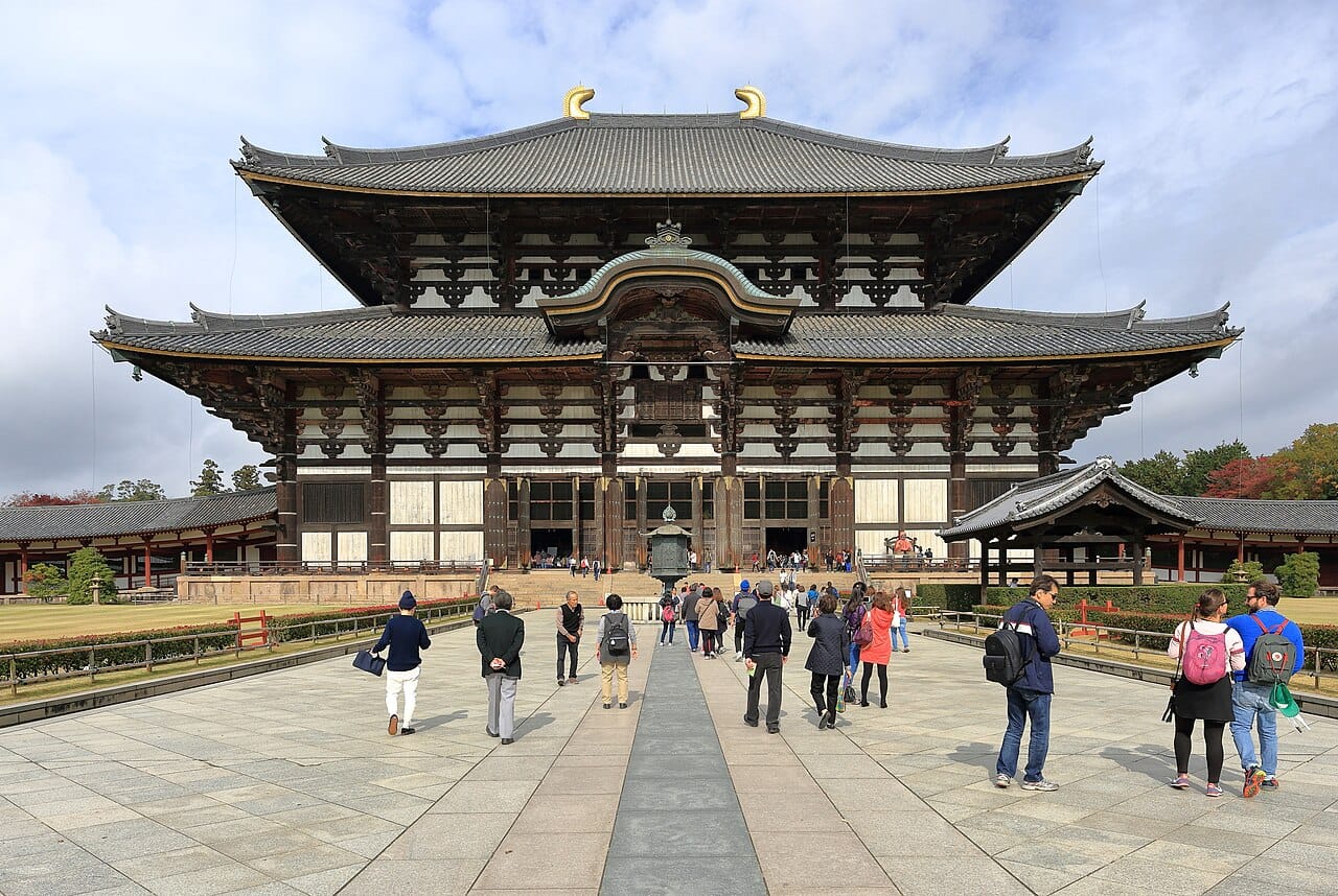 Nara — Japan's first capital — the Great Buddha, old temples and bowing deer