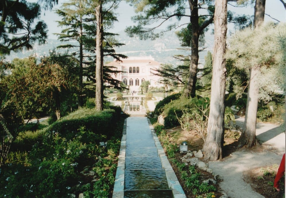 The gardens of the Villa Ephrussi de Rothschild on Cap Ferrat
