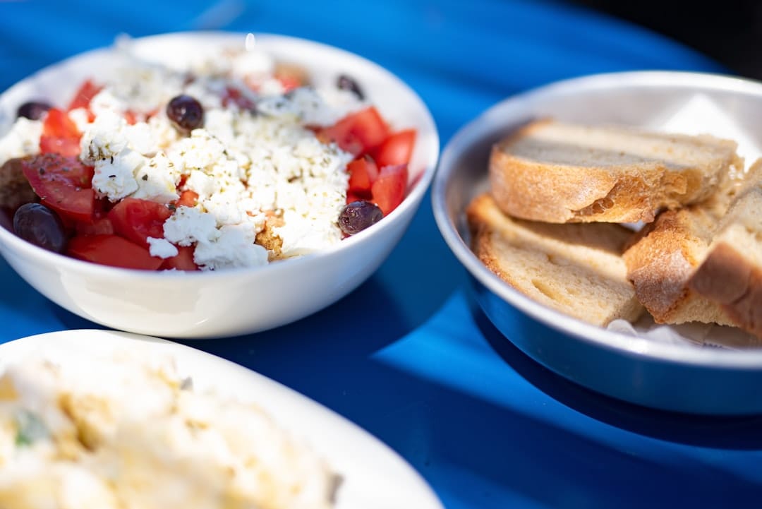 Greek meze at a Rhodes taverna
