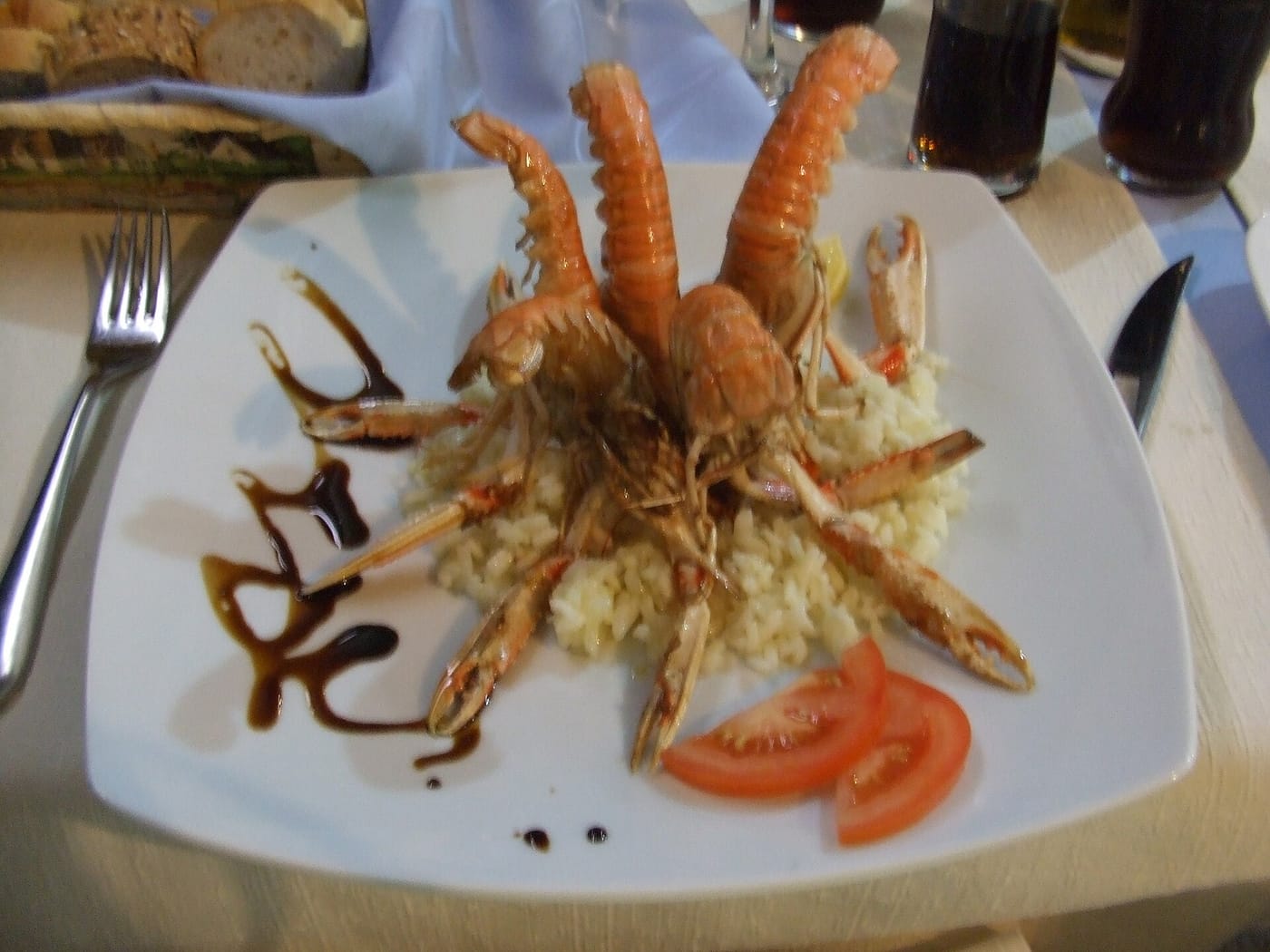 Dalmatian grilled seafood, Split