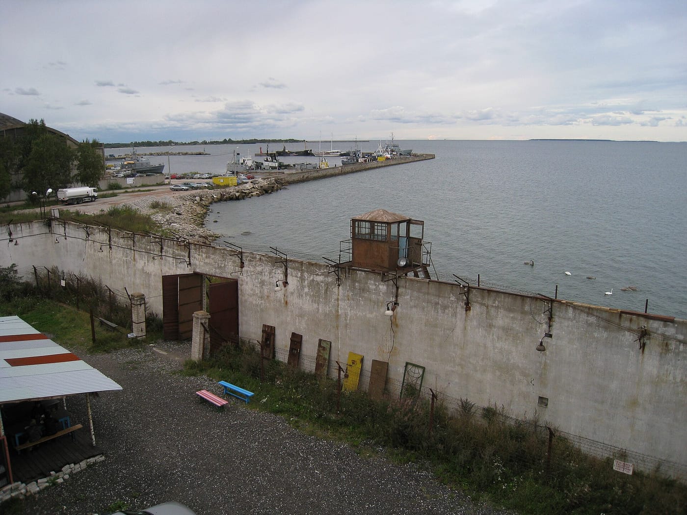 The Patarei sea fortress and prison on the Tallinn waterfront