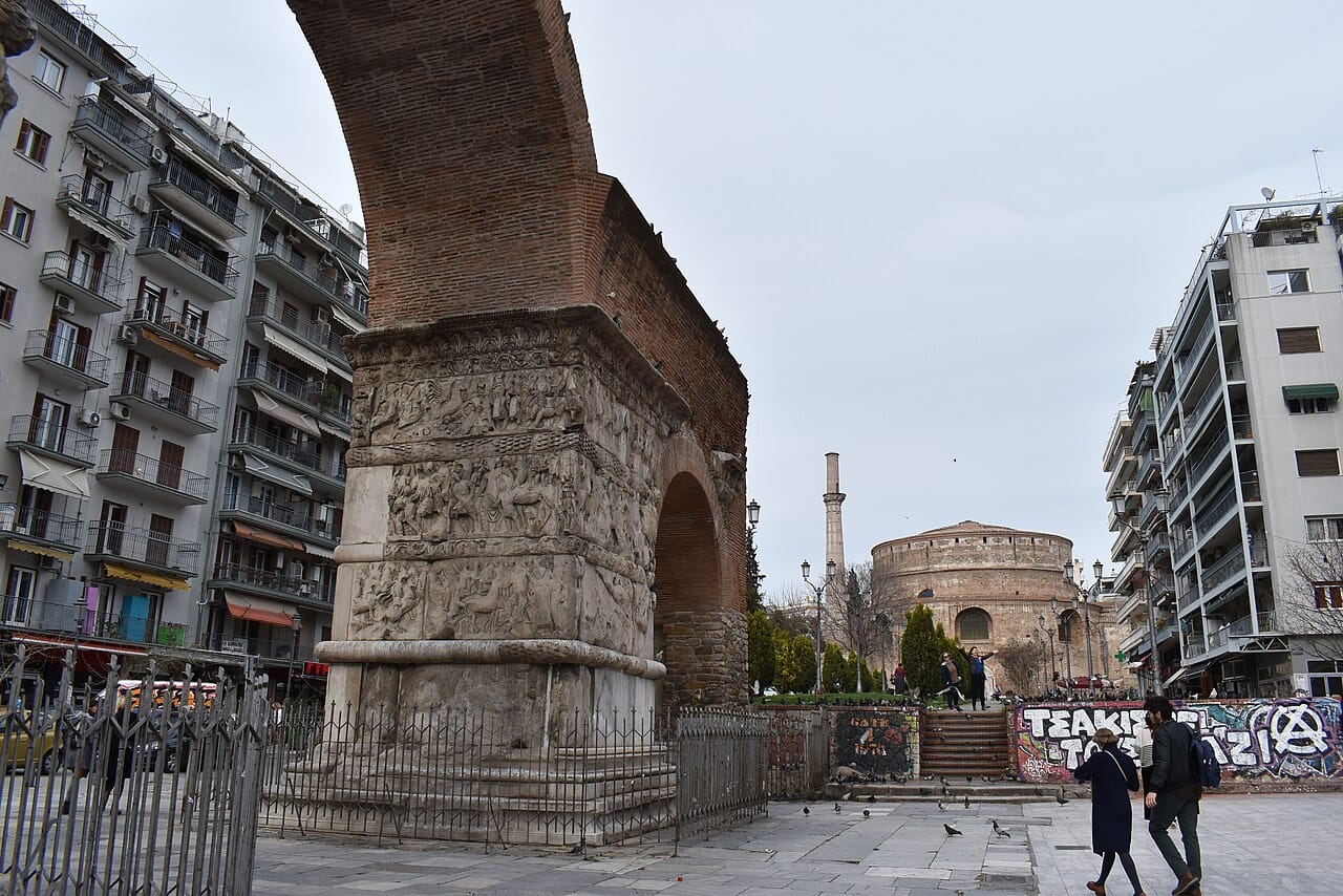 Streets of Kamara & the University quarter, Thessaloniki