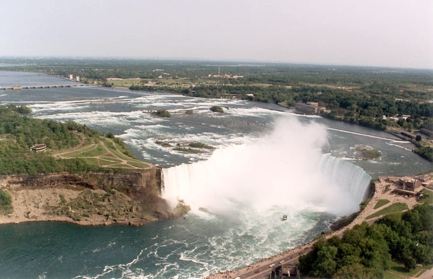 The Horseshoe Falls at Niagara Falls, Canada