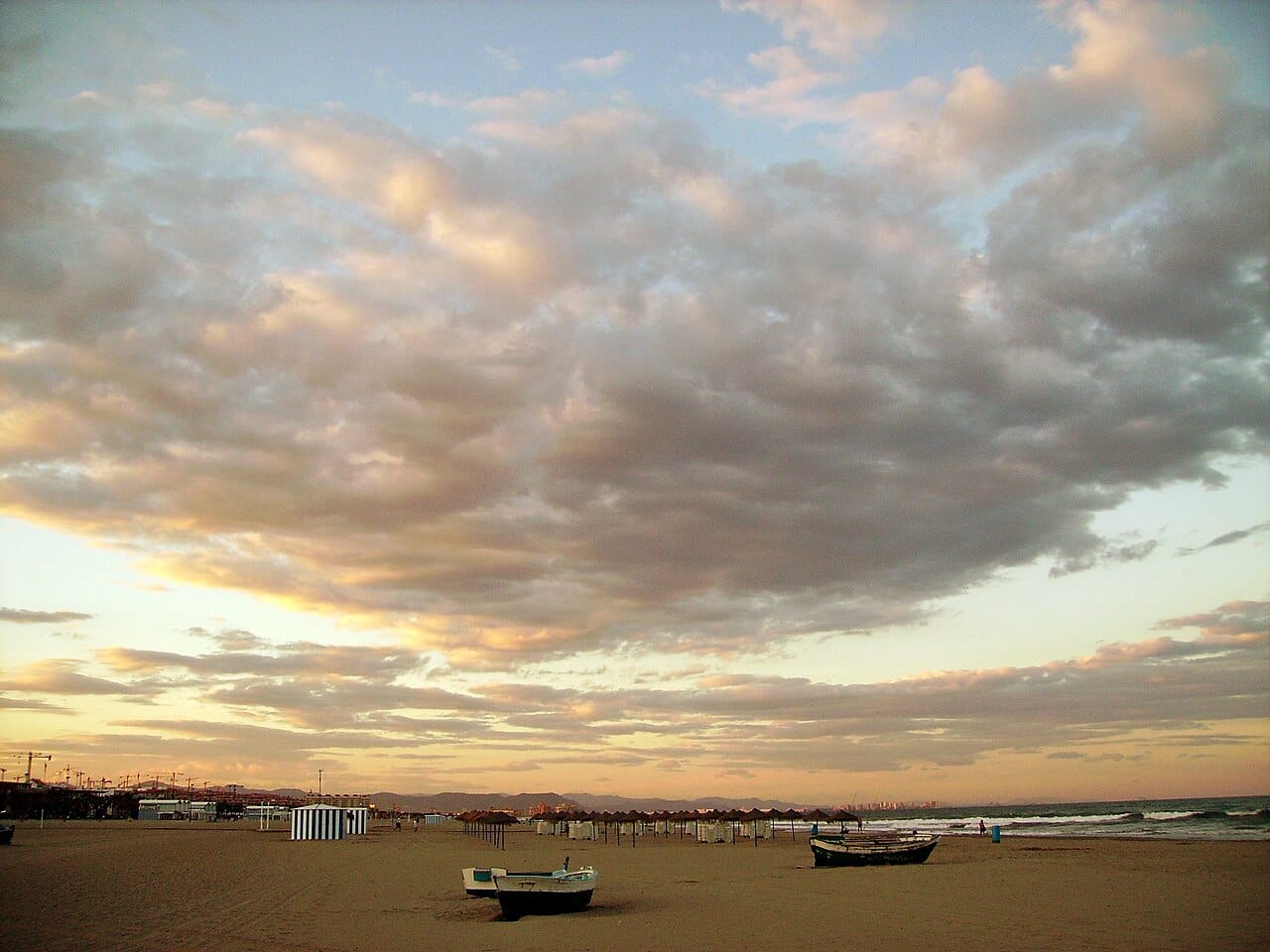 Malvarrosa beach, Valencia