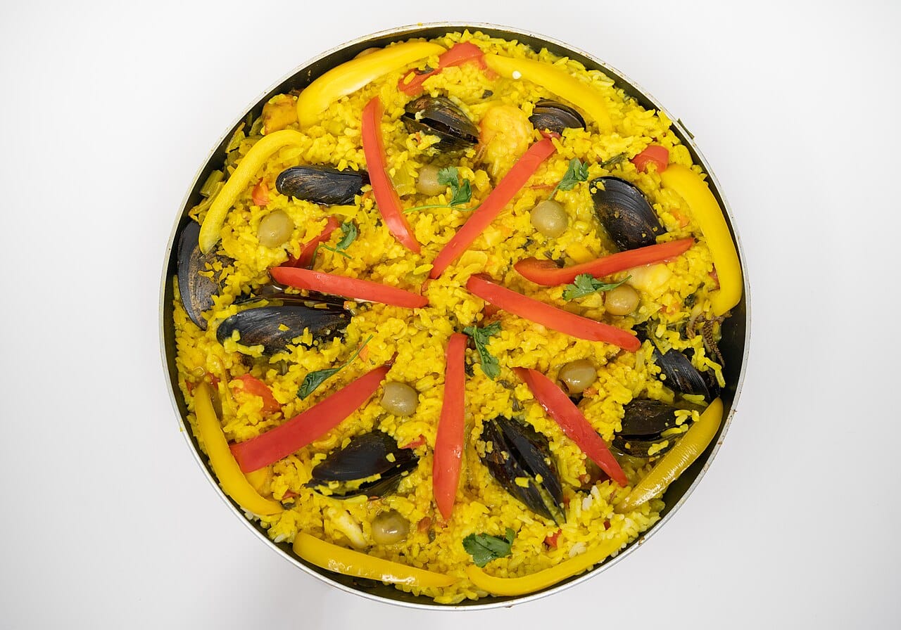 Valencian paella